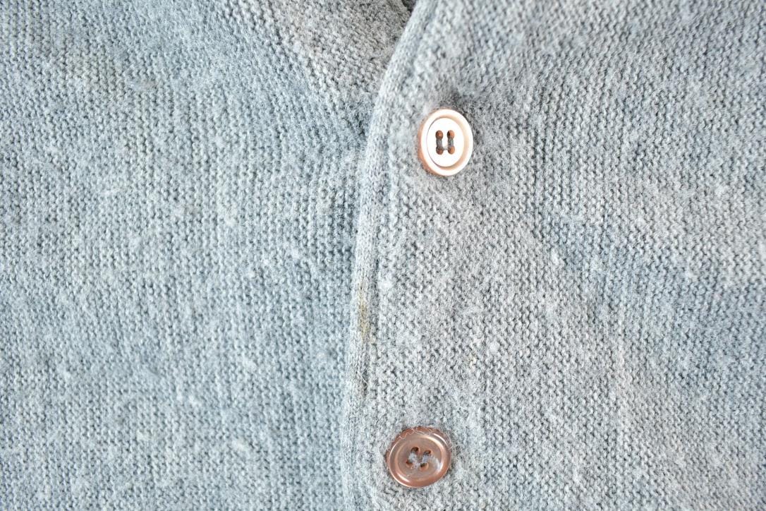 Vintage 1970s Jantzen Knit Cardigan Sweater Mens L