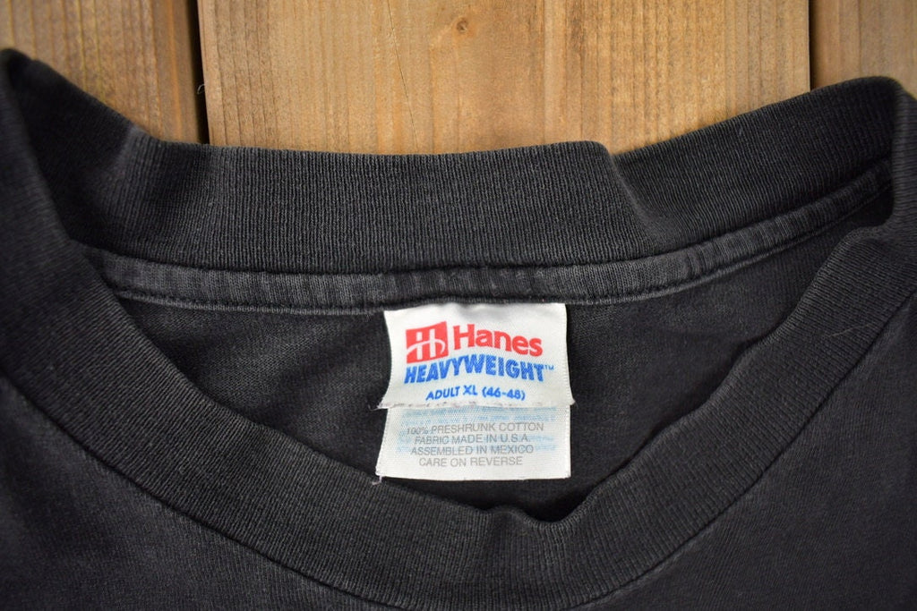 Vintage 1990s Hanes Heavyweight Camel Theme Graphic T-Shirt Made In USA Size XL