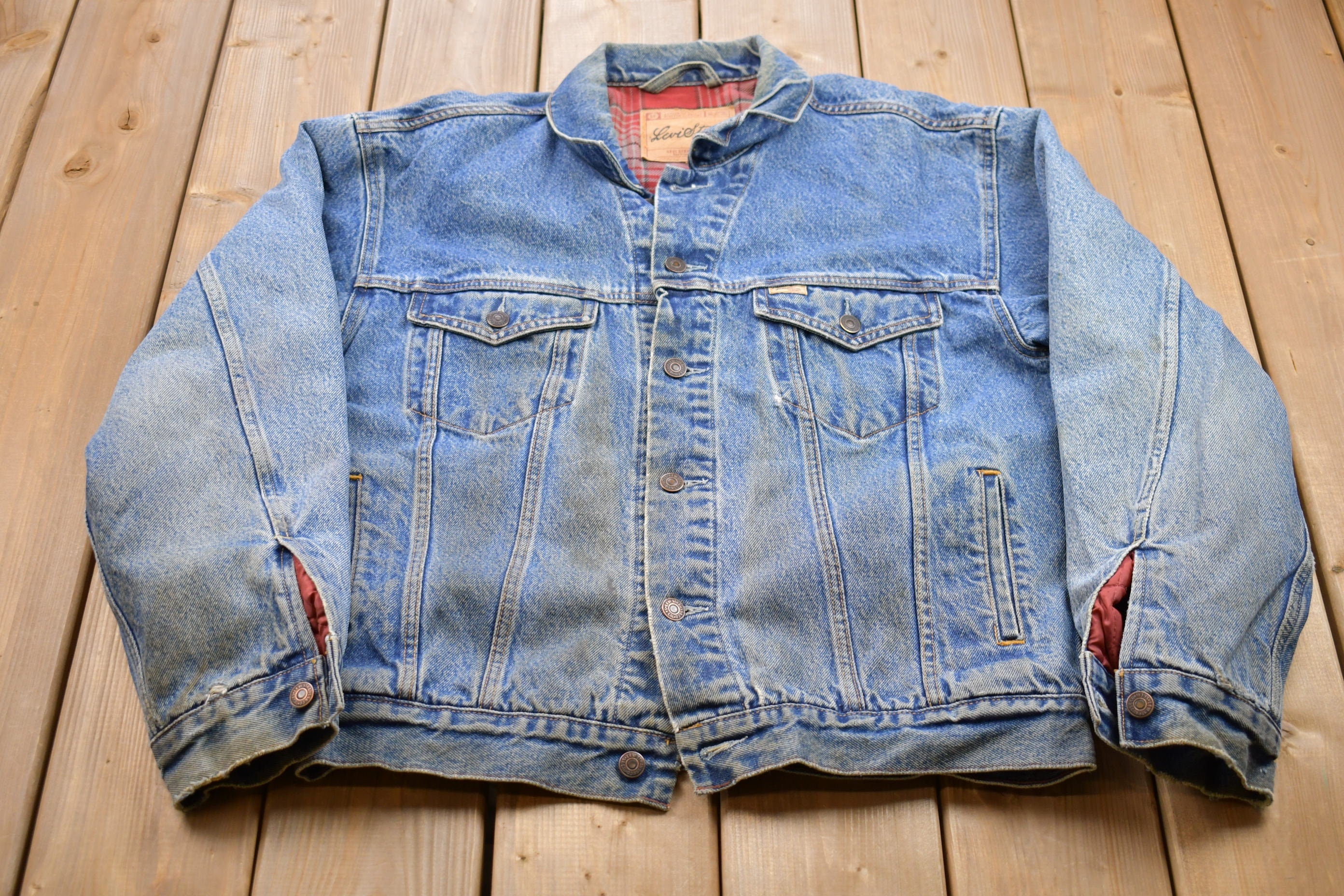 Vintage 1990s Levi Strauss Denim Jean Jacket