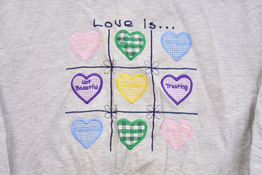 Vintage 1990s Cute Crewneck Sweater