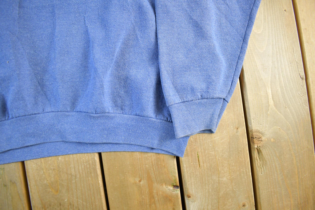 Vintage 1990s Fruit Of The Loom Blank Crewneck Sweatshirt Men's XL