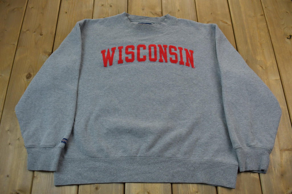 Vintage 1990s University Of Wisconsin Collegiate Crewneck