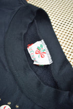 Vintage 1990s Christmas Patchwork Sweater