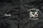 Vintage 1990s Halloway Millers Minnesota Satin Bomber Jacket