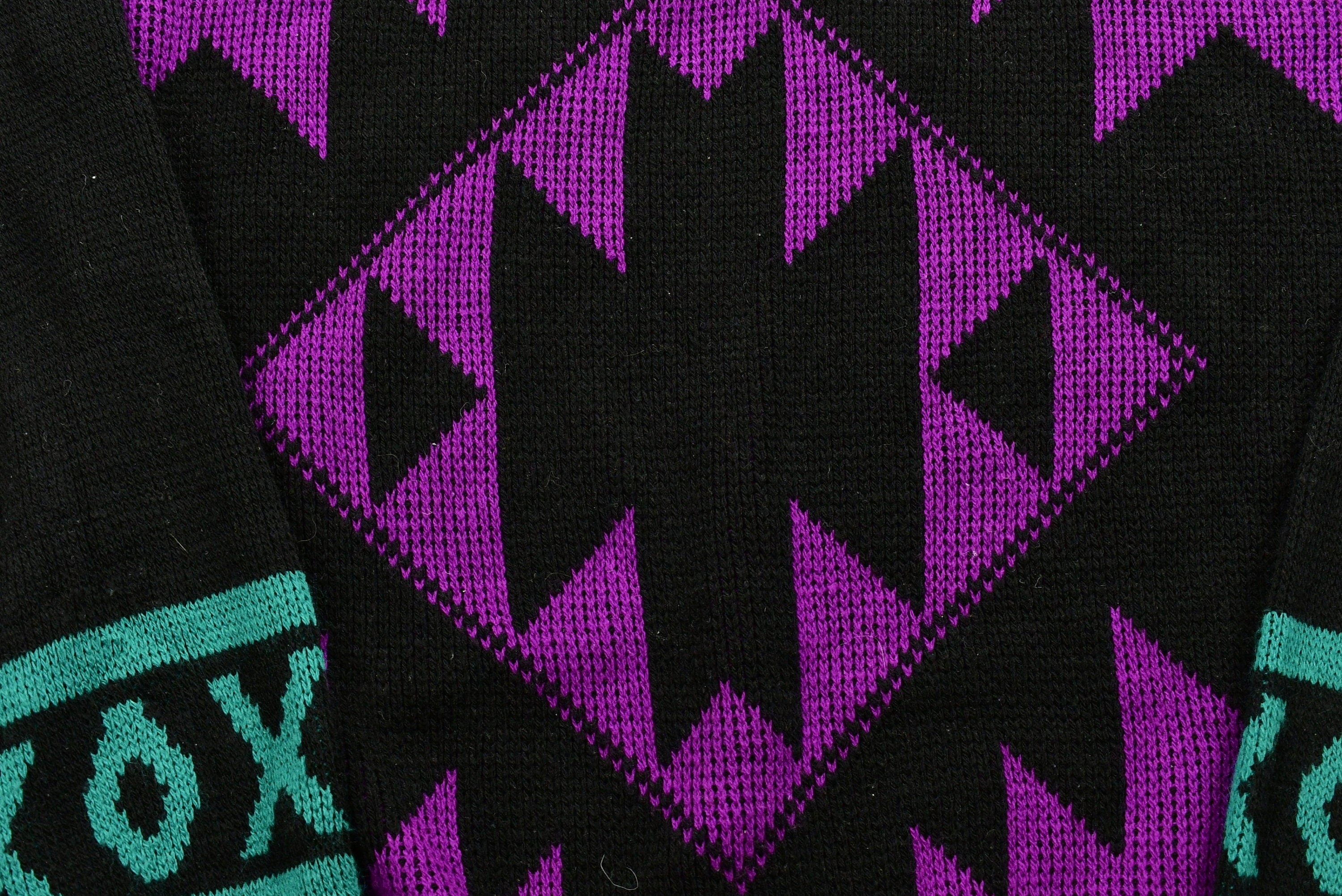 Knit Navajo-Style Pattern Sweater /