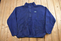 Vintage 1980s LL Bean Half Zip Fleece Sweater