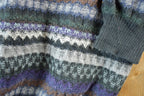 Vintage 1990s Tundra Canada Knit Abstract Pattern Crewneck Sweater Mens XXL