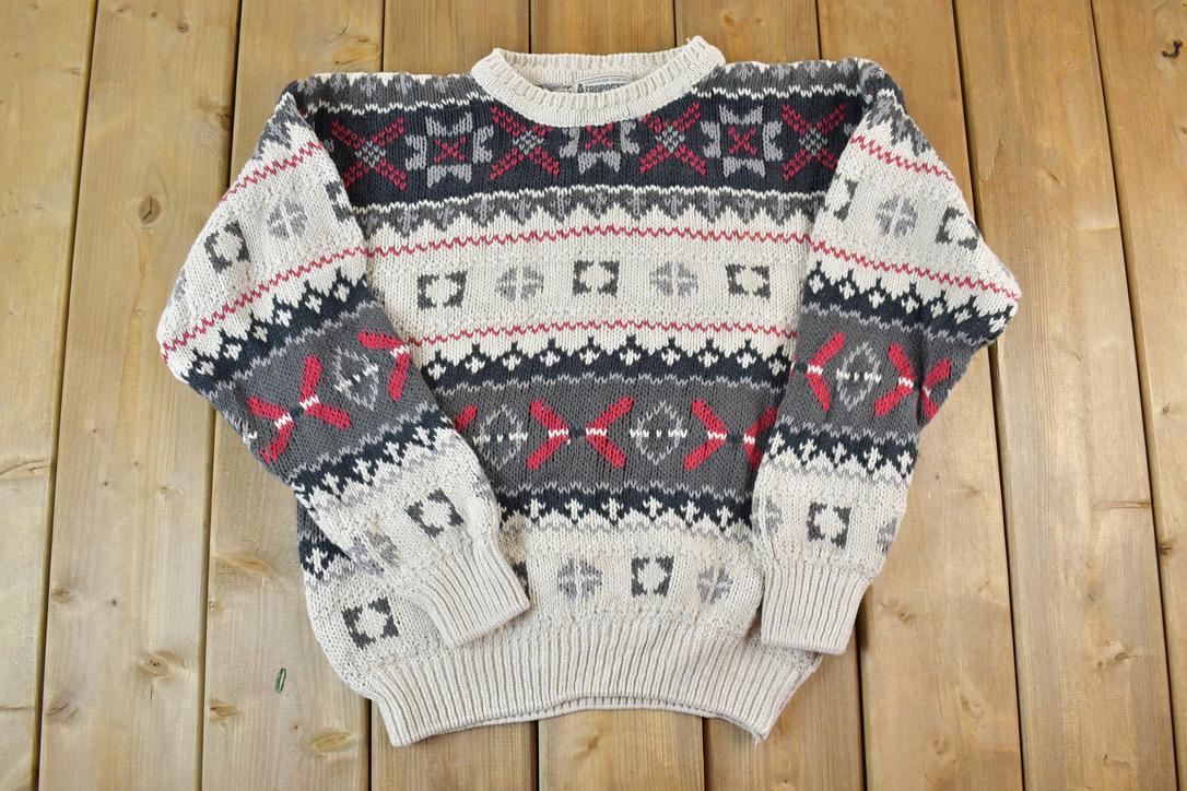 Vintage 1990s Aeropostale Knit Crewneck Sweater