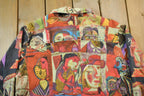 Vintage 1990s Pablo Picasso All Over Print Twill Jacket