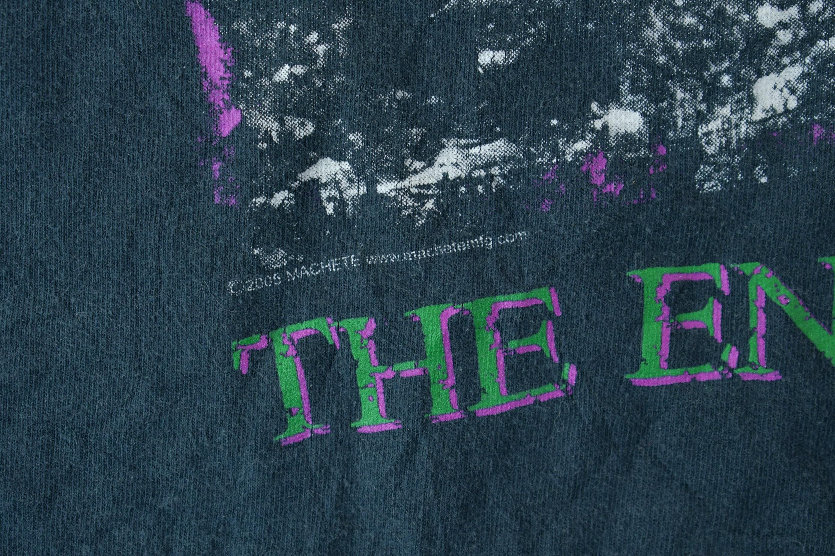Vintage 20005 The Unseen The End Is Near Graphic Band Tee