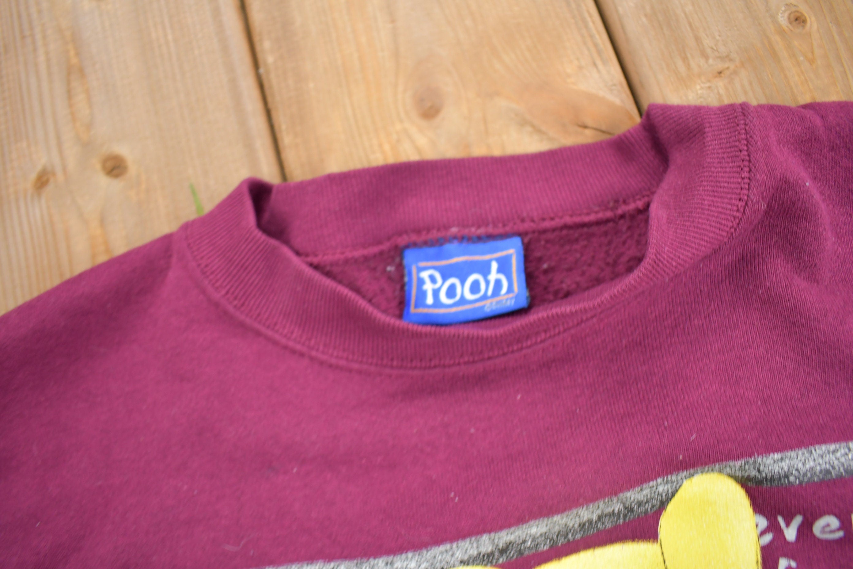Vintage 1990s Winnie The Pooh Disney Graphic Crewneck