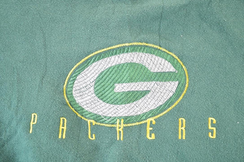 Vintage 1990s Logo Athletic Green Bay Packers NFL Crewneck Sweatshirt Mens XL