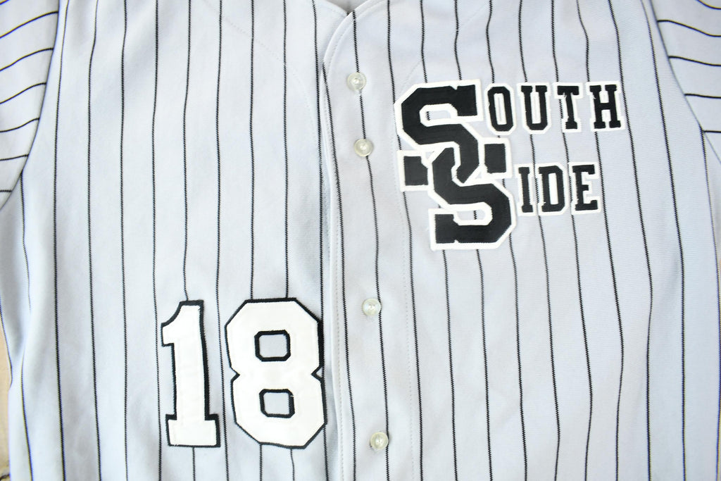 Vintage 1990s Chicago White Sox South Side Baseball Pinstripe Jersey