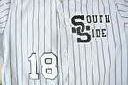 Vintage 1990s Chicago White Sox South Side Baseball Pinstripe Jersey