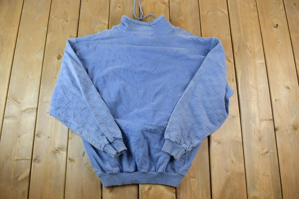 Vintage 1990s Balmy Beach 50's Mockneck Sweatshirt