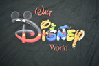 Vintage Y2k Walt Disney World Character Letter Graphic T Shirt / Mickey Pooh Goofy Donald Pluto Tiger