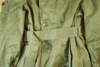 Vintage 1950'S Military OG 107 Trench Coat with Liner