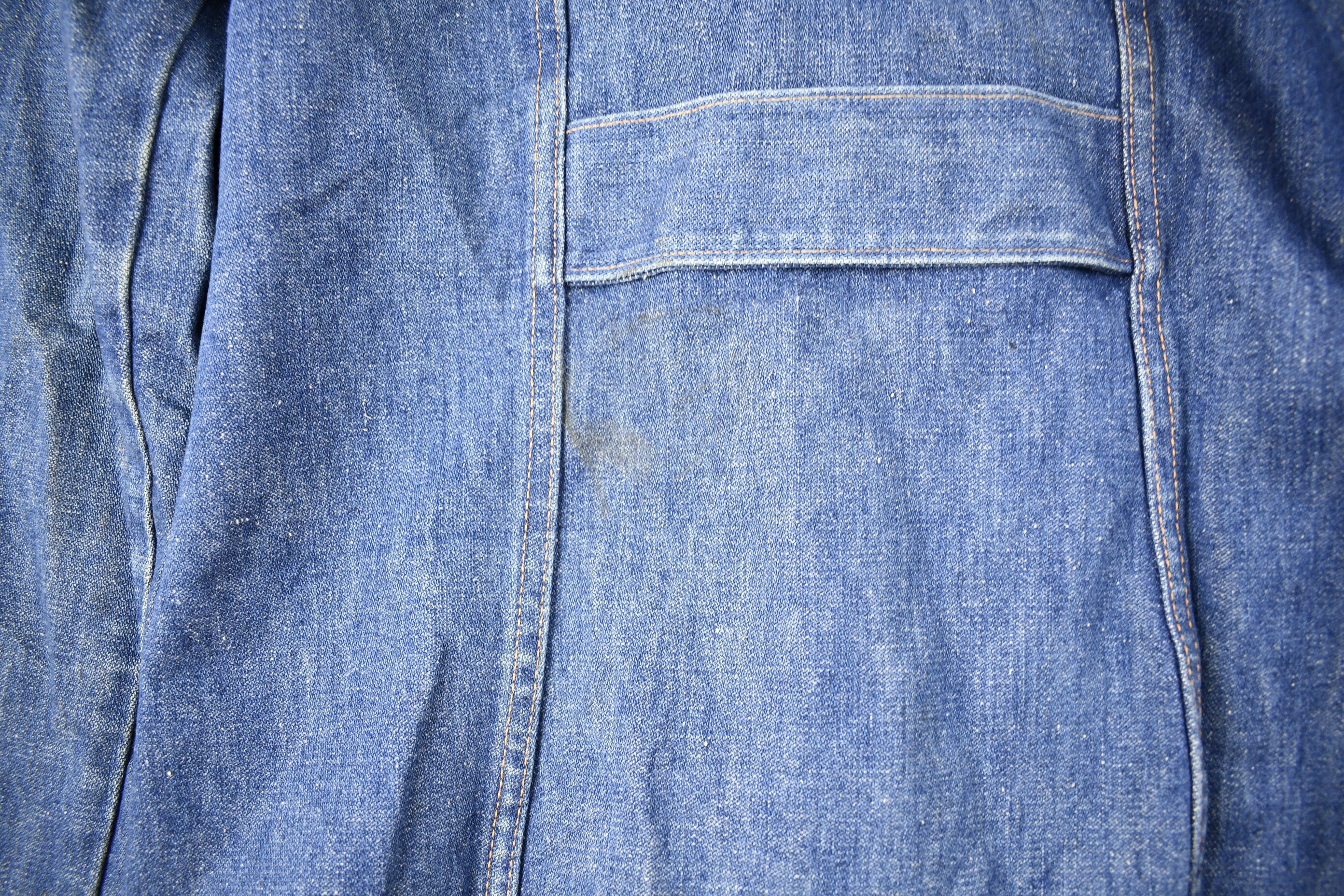Vintage 1970s Button Up Denim Jean Jacket