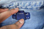 Vintage 1990s Eddie Bauer Denim Button Up Shirt