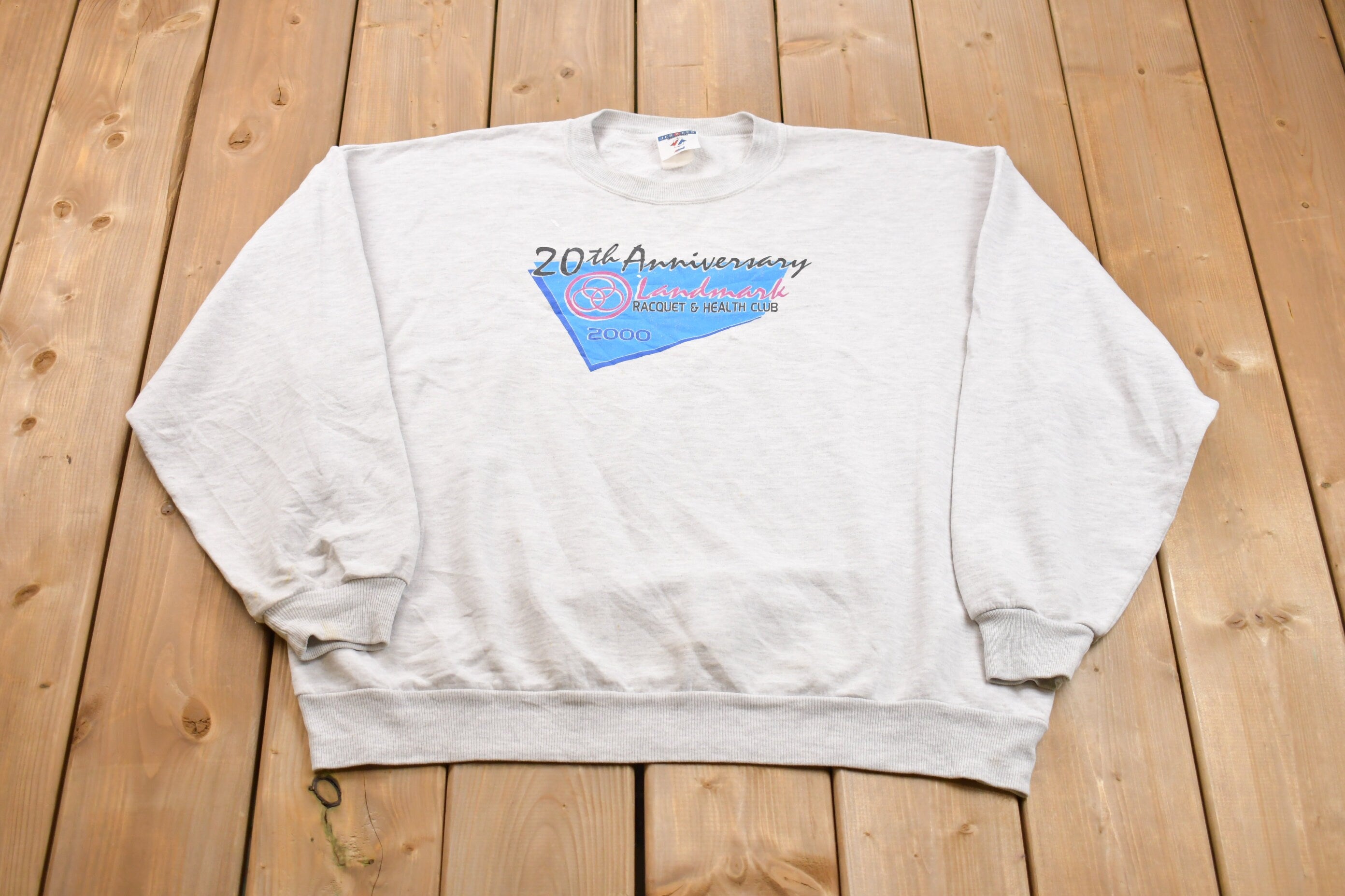 Vintage 1990s Racquet and Health Club Crewneck Sweatshirt