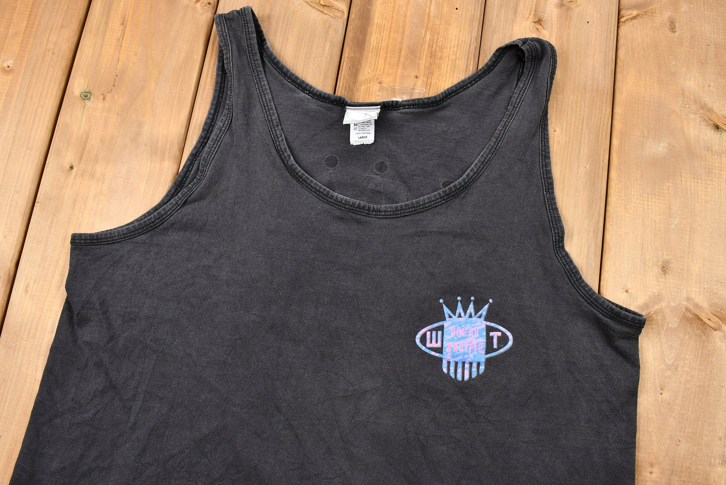 Vintage 1990s Ocean Pacific West Graphic Tank Top