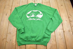 Vintage 1990s Winona Lake Souvenir Jerzees Crewneck Sweatshirt Made in USA