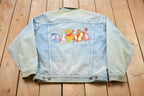 Vintage 1990s Winnie The Pooh Embroidered Jean Jacket