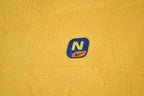 Vintage 1990s Nike Yellow Fleece Crew Neck Sweater