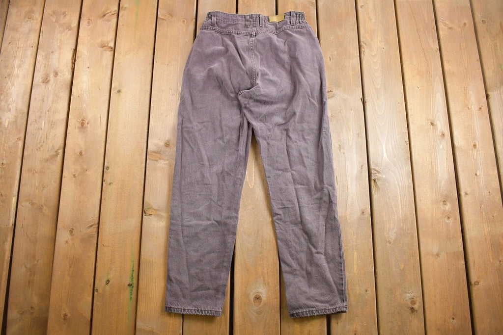 Vintage 1990s LEE Brown Tapered Mom Jeans