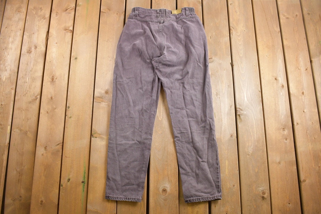 Vintage 1990s LEE Brown Tapered Mom Jeans