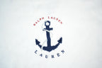 Vintage 1990s Lauren Ralph Lauren Knit Crewneck Sweater / 90s Crewneck / Made In Hong Kong / Nautical Embroidered Ralph Lauren