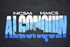 Vintage 1990s HMCS Algonquin Graphic T-Shirt  NCSM  Canadian Military  Single Stitch  90s Graphic Tee  Naval  Army  Naval Ship