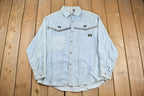 Vintage 1990s Parasuco Denim Button Up Shirt