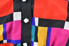 Vintage 1990s Art Deco Button Up Cardigan