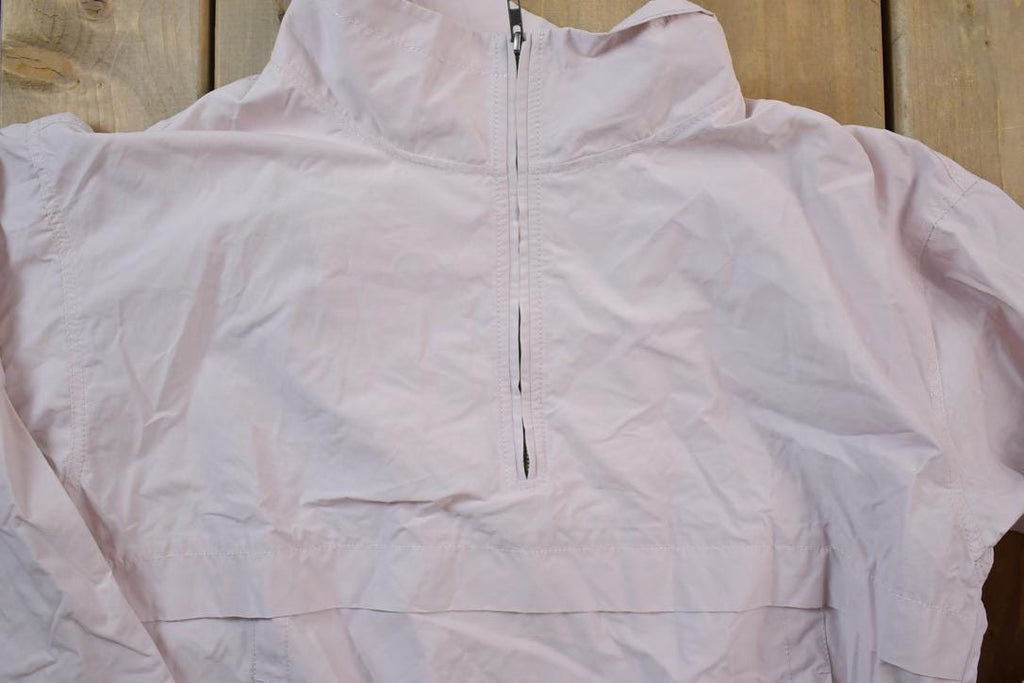 Vintage 1990s Eileen Fisher Quarter Zip Windbreaker Jacket