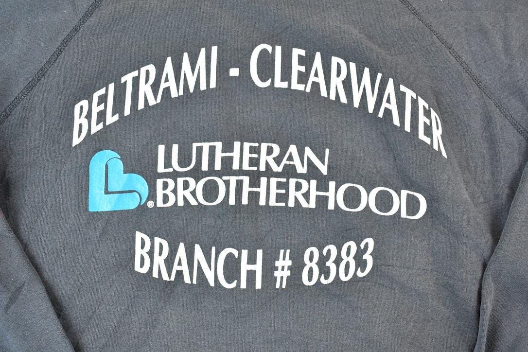 Vintage 1990s Clearwater Lutheran Brotherhood Souvenir Crewneck Sweatshirt