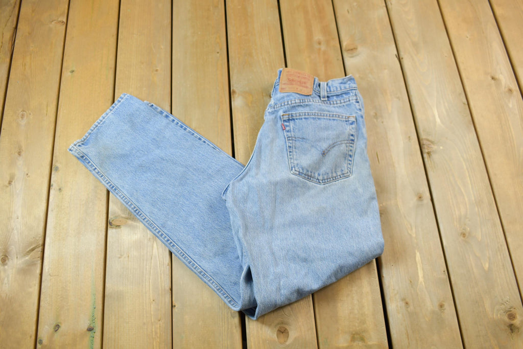 Vintage 1990s Levi's 550 Red Tab Jeans Size 34 x 34