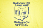 Vintage 1970s Nationwide Bank One Marathon Graphic T-Shirt