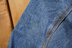 Vintage 1990s Disney Beauty And The Beast Broadway Musical Denim Jean Jacket