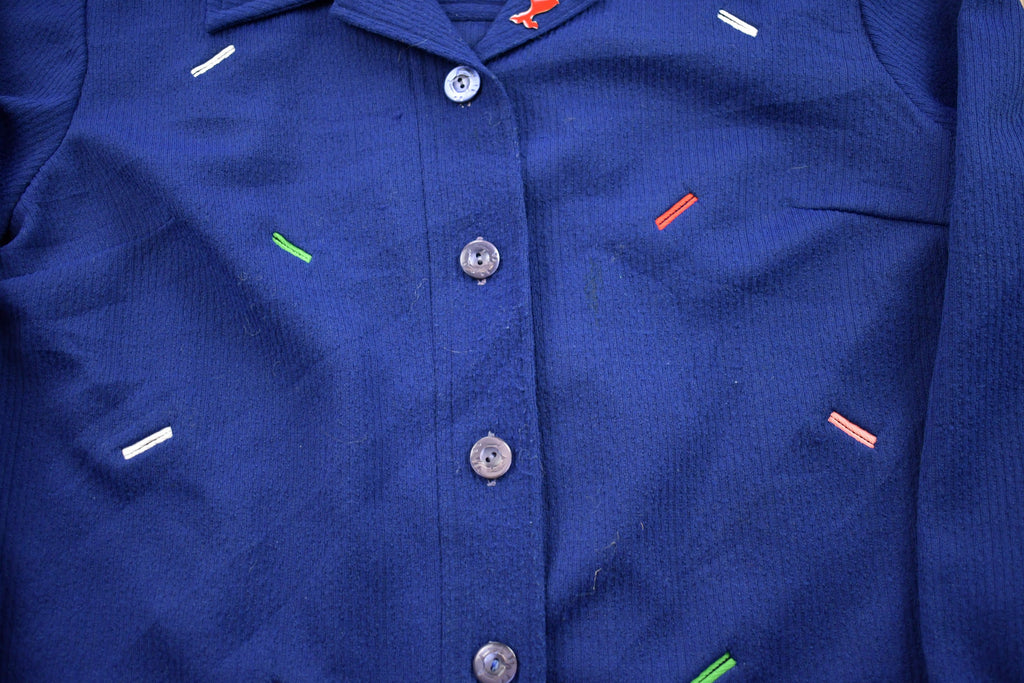 Vintage 1990s K Mart Embroidered Button Up Shirt