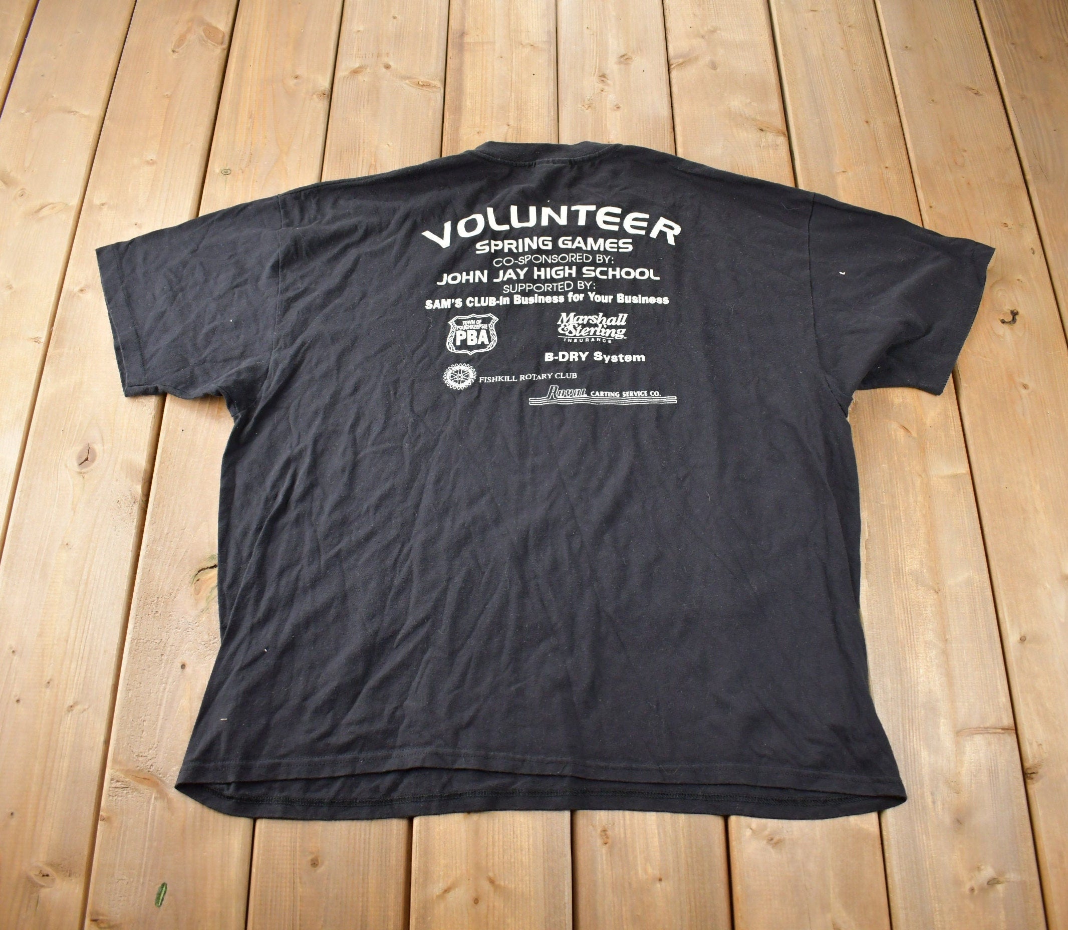 Vintage 1990s Dutchess County Special Olympics Souvenir T Shirt Made In USA Size XXL