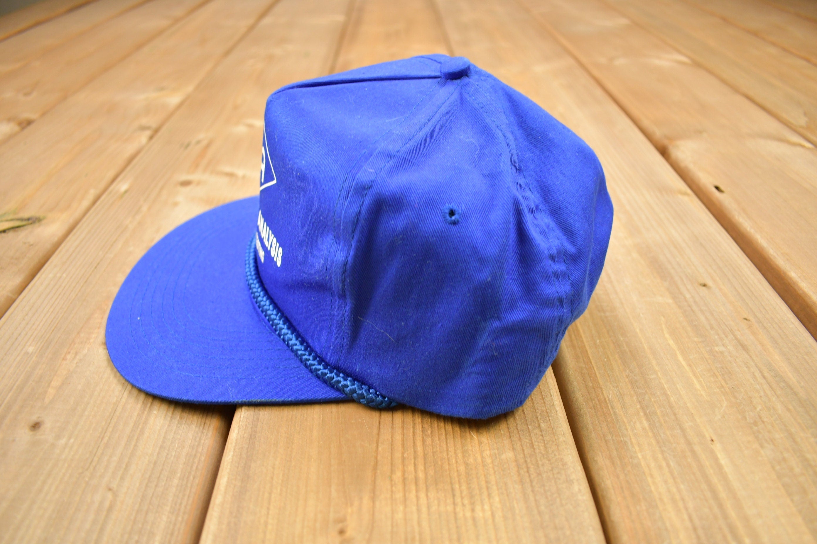 Vintage 1990s Total Source Analysis Environmental Testing Snap Back Hat