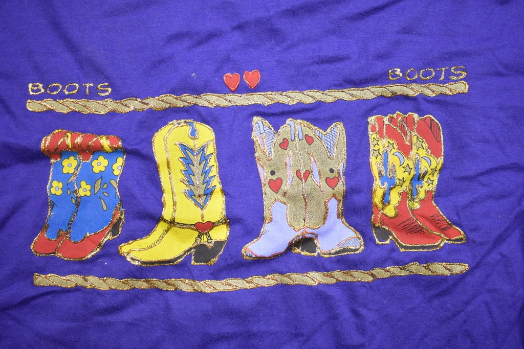 Vintage 1990s Western Style T Shirt