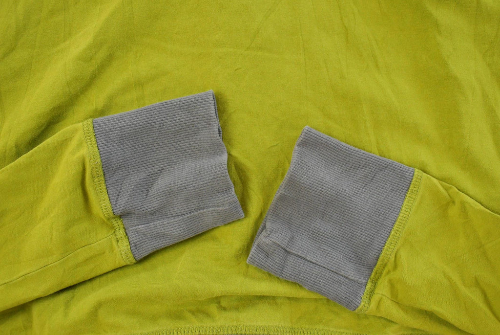 Vintage Y2K Prana Hooded Henley Shirt Women's M / 2000s Streetwear / Long Sleeve Shirt / Lightweight