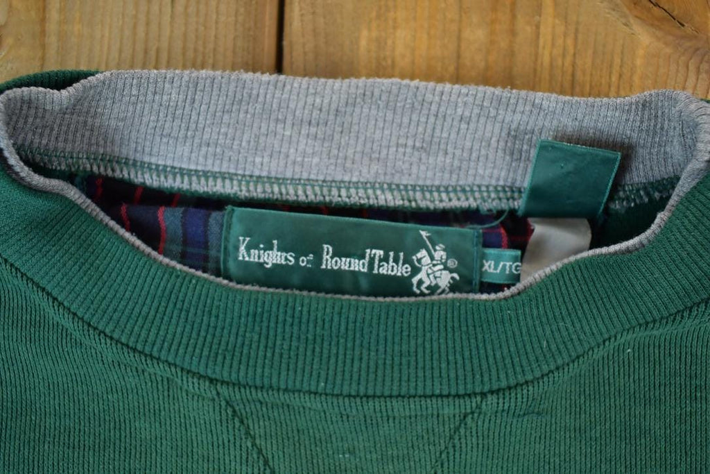 Vintage 1990s Knights Of Round Table Colour Block Crewneck Sweatshirt