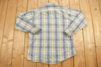 Vintage 1990s OshKosh Plaid Button Up Shirt