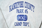 Vintage 1990s Kandiyohi Country Souvenir Cross Grain Crewneck Sweatshirt Made In USA / 90s Crewneck / Souvenir Sweater / Streetwear / Travel