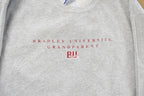 Vintage 1990s Bradley University Grandparent Crewneck Sweatshirt Men's Large