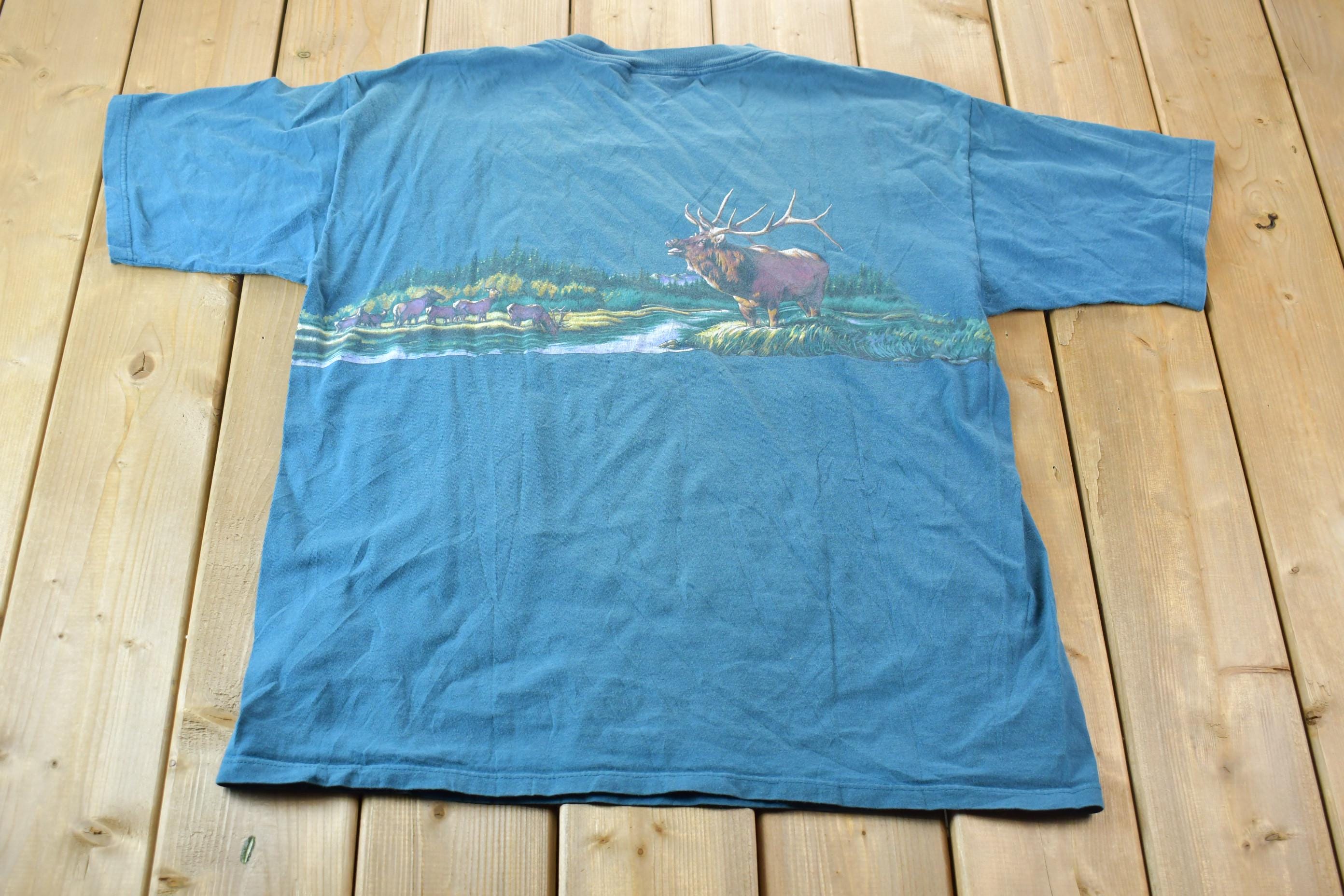 Vintage 1990s Souvenir Colorado Travel T-Shirt Made In USA