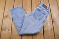 Vintage 1990s Harley Davidson Light Wash Denim 26 x 28